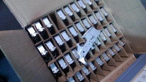 Big box of receivers.